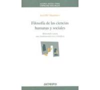 Filosofia De Las Ciencias Humanas Y Sociales: Materiales Para Una Fund