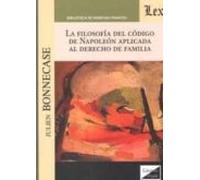 Filosofia Del Codigo De Napoleon Aplicada Al Derecho De Familia La