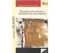 Filosofia Del Estado Y Criterios De Legitimidad
