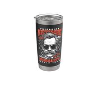 Filosofía divertida Nietzsche Filósofo Moralidad Tour Vaso térmico de acero inoxidable de doble pared