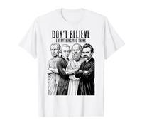 Filosofía Divertida No creas Todo Filósofo Camiseta gráfica económica