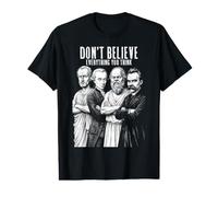Filosofía Divertida No creas Todo Filósofo Camiseta gráfica económica