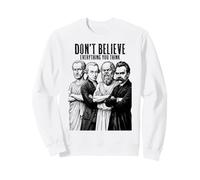 Filosofía Divertida No creas Todo Filósofo Sudadera