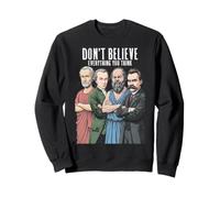 Filosofía Divertida No creas Todo Filósofo Sudadera