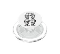 Filosofía Divertida Sócrates Aurelio Aristóteles Platón Misas PopSockets PopGrip para MagSafe