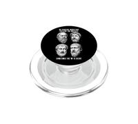 Filosofía Divertida Sócrates Aurelio Aristóteles Platón Misas PopSockets PopGrip para MagSafe