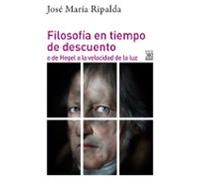 Filosofía En Tiempo De Descuento (ebook)