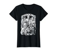 Filosofía Equipo de Pensamiento Filósofo Filósofos Divertidos Camiseta gráfica económica, Mujer, Negro, L