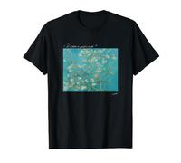 Filosofía ¿Es Mejor Hablar o Morir? y Van Gogh Art Camiseta gráfica económica, Hombre, Negro, M