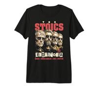 Filosofía estoica Divertida Estoicos Estoicismo Banda Filósofo Camiseta Premium
