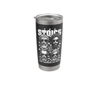 Filosofía estoica divertida Estoicos Estoicismo Banda Filósofos Vaso térmico de acero inoxidable de doble pared