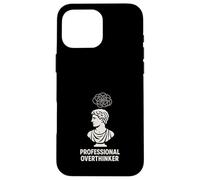 Filosofía Estudiante Existencial Pensamiento Existencial Cogito Ergo Sum Carcasa para iPhone 16 Pro MAX