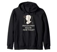 Filosofía Estudiante Existencial Pensamiento Existencial Cogito Ergo Sum Sudadera con Capucha