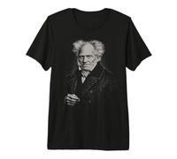 Filosofía existencialista de Schopenhauer Camiseta Premium