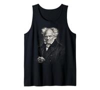 Filosofía existencialista de Schopenhauer Camiseta sin Mangas