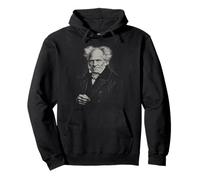 Filosofía existencialista de Schopenhauer Sudadera con Capucha