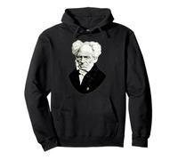 Filosofía existencialista de Schopenhauer Sudadera con Capucha