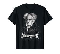 Filosofía existencialista Schopenhauer Death-Metal Camiseta