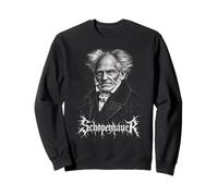 Filosofía existencialista Schopenhauer Death-Metal Sudadera
