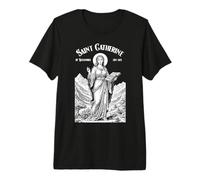 Filosofía Filósofo Patrona Santa Catalina Filósofos Camiseta Premium