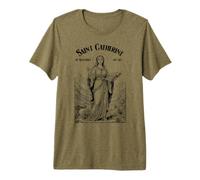 Filosofía Filósofo Patrona Santa Catalina Filósofos Camiseta Premium