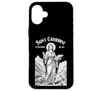 Filosofía Filósofo Patrona Santa Catalina Filósofos Carcasa para iPhone 16 Plus