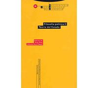 Filosofia Politica Ii Teoria Del Estado