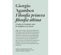 Filosofia Primera Filosofía Última