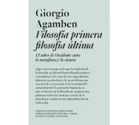 Filosofía Primera Filosofía Última (ebook)