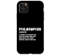 Filósofo Definición Nihilismo Estoicismo Filosofía Carcasa para iPhone 11 Pro Max
