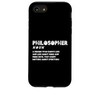 Filósofo Definición Nihilismo Estoicismo Filosofía Carcasa para iPhone SE (2020) / 7 / 8