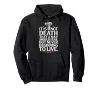 Filósofo estoico Cita inspiradora estoicismo Motivacional Sudadera con Capucha