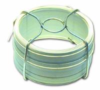 Filpack FGB14 Hilo de acero plastificado - Diámetro exterior 1,4 mm - Largo 30 m - Blanco