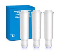 Filswa Filtro de agua para cafetera, repuesto compatible con Krups F088, Nivona cartucho de filtro de agua, Jura, Bosch, Gaggenau, Melitta Barista TS y más cartuchos de filtro de café, (3)
