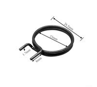 Filteilect 5 resortes de acero inoxidable para manijas de puerta compatibles con varios pomos de palanca y pestillos (FMTB-MSNH-E)