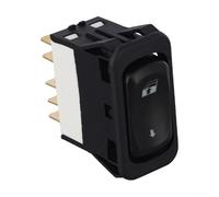 Filteilect 901-5205 Interruptor de elevación lateral derecho para Freightliner para Columbia 2003-2010 | Interruptor elevador de vidrio eléctrico | Pieza de repuesto ABS negro
