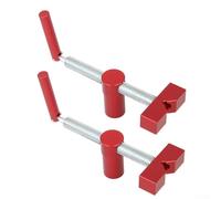 Filteilect Abrazadera de banco de carpintería para entusiastas del bricolaje, para una fijación duradera de mesa con mecanismo de ajuste rápido, compatible con agujeros de 34 mm, hecha de aleación de