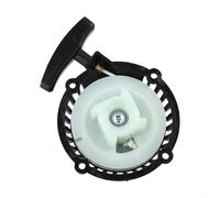 Filteilect Arrancador de retroceso de arranque de nailon, para motor de 47 cc y 49 cc mini Pocket Quad Dirt Bike ATV blanco 10 x 4,6 cm cuerda de 83 cm, fácil instalación