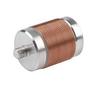 Filteilect Bobina de inducción M10 de 40 m, 150 W, cobre plateado para onda corta JPC-7 SW, componente electrónico de larga duración para jamón aficionado e industrial