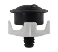 Filteilect Botón de descarga doble para inodoro para válvula operada por cable Siamp compatible con Optima 50, no requiere mecanismo de resorte, fácil instalación (negro)