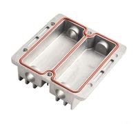 Filteilect Cabeza de cilindro del compresor de aire para compresores neumáticos, rosca G1/2 pulgadas, cubierta de refrigeración de aluminio fundido, pieza de repuesto compatible con 550-750W y 1100