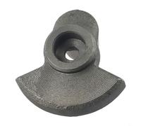 Filteilect Cigüeñal del compresor de aire de repuesto para modelos 1P 2.5P 3P, accesorios de aire de hierro fundido con agujero de eje estándar, compatible con múltiples compresores (E)