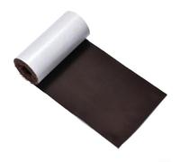 Filteilect Cinta de reparación de 7,6 x 200 cm para tiendas de campaña, chaquetas, sacos de dormir, impermeable, no requiere coser o calor, despegar y fijar para agujeros y rasgaduras (café oscuro)