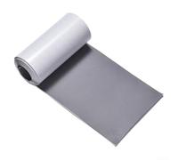 Filteilect Cinta de reparación de 7,6 x 200 cm para tiendas de campaña, chaquetas, sacos de dormir, impermeable, no requiere coser o calor, despegar y fijar para agujeros y rasgaduras (gris)