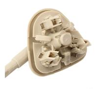 Filteilect Clip de visera solar para F3 F3R 2003-12 y F3R - Repuesto lateral delantero izquierdo con construcción de plástico y metal, color beige