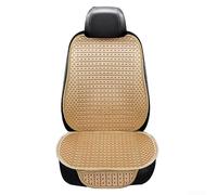 Filteilect Cómodo asiento de coche | Tela de seda de hielo | Diseño fresco y de apoyo | Se adapta a la mayoría de asientos de coche | Para una fácil limpieza con un paño húmedo (beige)