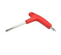 Filteilect Herramienta de destornillador de llave de club, para llave dinamométrica de acero inoxidable T20+T25 para ajustar los pesos del palo con mango ergonómico y agarre recubierto de plástico