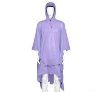 Filteilect Impermeable de camping al aire libre para senderismo y senderismo, toldo impermeable de nailon recubierto de silicona 15D con revestimiento PU8000+mm, diseño ligero plegable para (morado M