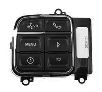 Filteilect Interruptor de crucero de columna de dirección para Grand Cherokee y Wrangler 56046405AB | Interruptor de repuesto negro | Para un diseño ABS de fácil instalación