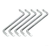 Filteilect Juego de destornilladores de cruz ranurados tipo Z, 5 destornilladores de doble cabeza con puntas magnéticas de 6 mm, herramienta de reparación de aleación de acero para electricidad y